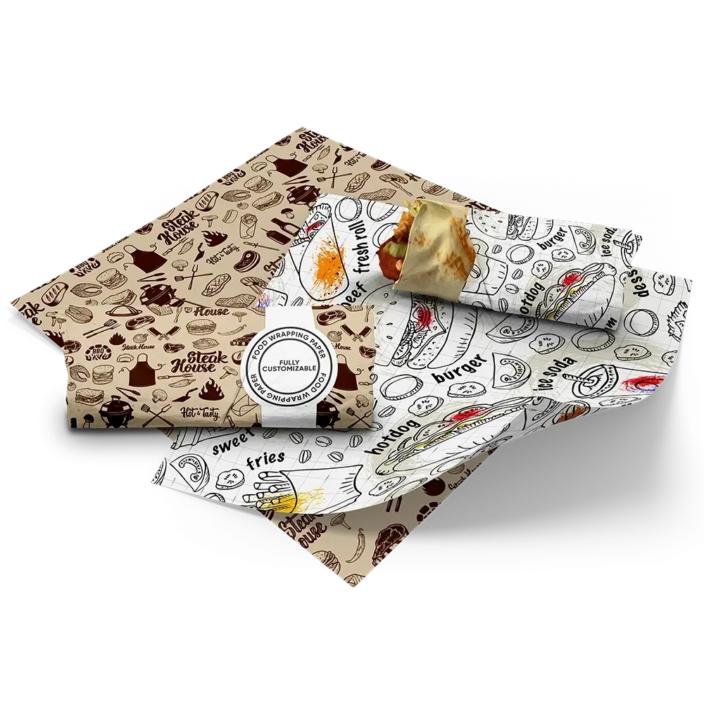 Food Wrapper - Custom Poly Mailers